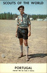 Scouts of the World: Portugal Boy Scouts Postcard Postcard