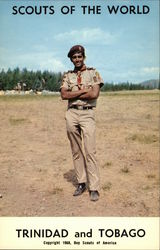 Scouts of the World: Trinidad and Tobago Boy Scouts Postcard Postcard