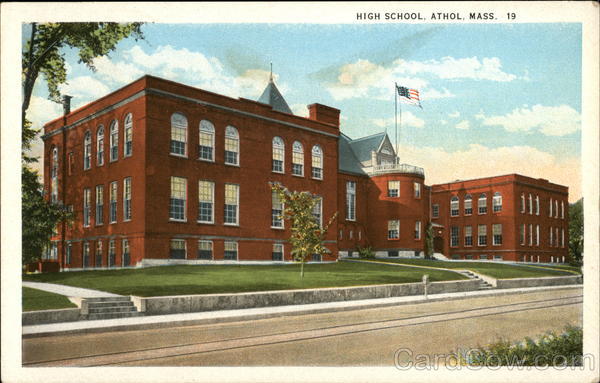 Street View of High School Athol, MA