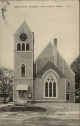 Community Church Postcard