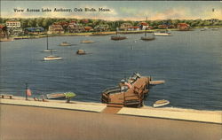 View Across Lake Anthony Postcard