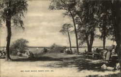 Red Point Beach, North East Maryland Postcard Postcard