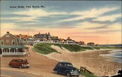 Dover Bluffs and Water View York Beach, ME Postcard Postcard