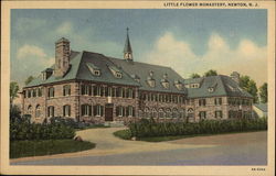 Little Flower Monastery Newton, NJ Postcard Postcard