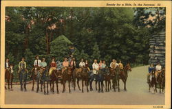 Ready for a Ride - In the Poconos Postcard