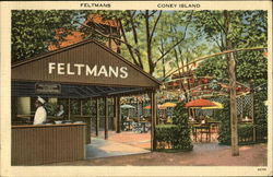 Feltmans - Coney Island New York, NY Postcard Postcard