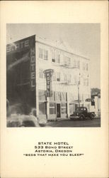 State Hotel Astoria, OR Postcard Postcard