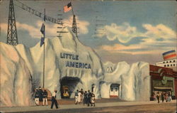 Little America Dallas, TX Exposition Postcard Postcard