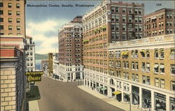 Metropolitan Center Seattle, WA Postcard Postcard