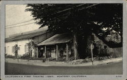 California's First Theatre (1845) Postcard