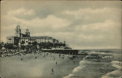 The Breakers - Bathing Beach Palm Beach, FL Postcard Postcard