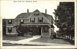 Way Croft Inn Duxbury, MA Postcard Postcard