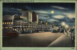 The Casino at Night Postcard