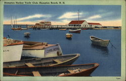 Hampton Harbor Yacht Club Postcard