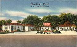 Mayflower Court St. Augustine, FL Postcard Postcard