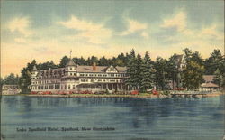 Lake Spofford Hotel Postcard