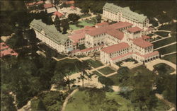 Airplane View, Hotel Del Monte Monterey, CA Postcard Postcard