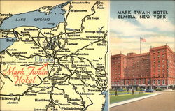 Mark Twain Hotel Postcard