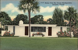 Rotary Club Boy Scouts Headquarters Sarasota, FL Postcard Postcard