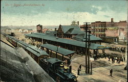 Union Depot Marshalltown, IA Postcard Postcard