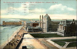 The Marlborough-Blenheim & Young's New $1,000,000 Pier Atlantic City, NJ Postcard Postcard