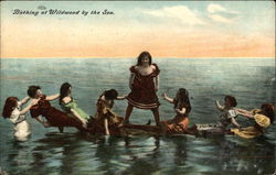 Bathing at Wildwood By the Sea Wildwood-By-The-Sea, NJ Postcard Postcard