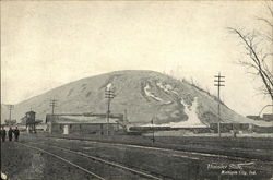 Hoosier Slide Michigan City, IN Postcard Postcard