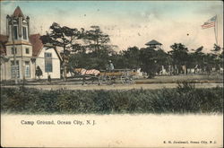 Camp Ground Postcard