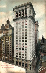 Hanover National Bank and Gillender Building New York, NY Postcard Postcard