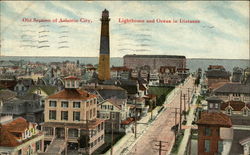 Old Section of Atlantic City Postcard