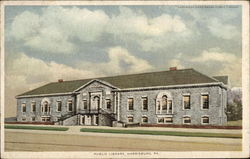 Public Library Harrisburg, PA Postcard Postcard