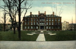 State Hospital for Insane Harrisburg, PA Postcard Postcard