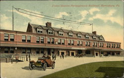 Union Station Pennsylvania Railroad Harrisburg, PA Postcard Postcard