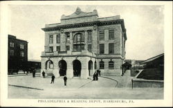 Philadelphia & Reading Depot Postcard