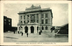 Philadelphia & Reading Depot Postcard