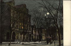 Executive Mansion by Moonlight Postcard