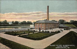 Sunset on the Susquehanna, Filter Plant Postcard