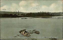 Susquehanna River Showing Filter Plant From South Street Harrisburg, PA Postcard Postcard