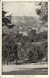 The Capitol From Reservoir Park Washington, DC Washington DC Postcard Postcard