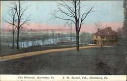 City Reservoir Harrisburg, PA Postcard Postcard