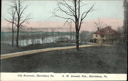 City Reservoir Harrisburg, PA Postcard Postcard