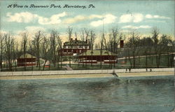 Reservoir Park Harrisburg, PA Postcard Postcard