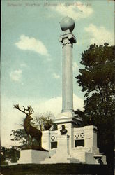 Detweiler Memorial Monument Harrisburg, PA Postcard Postcard