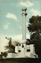 Detweiler Memorial Monument Postcard