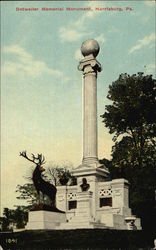 Detweiler Memorial Monumetn Postcard