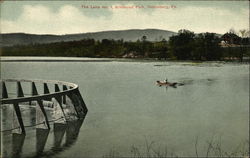 Lake No.1, Wildwood Park Harrisburg, PA Postcard Postcard