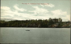 Lake No. 3, Wildwood Park Harrisburg, PA Postcard Postcard