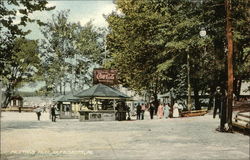 People Enjoying Paxtang Park Postcard