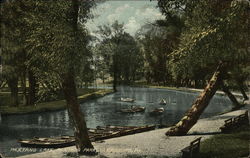 Paxtang Lake, Paxtang Park Harrisburg, PA Postcard Postcard