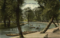 Paxtang Lake, Paxtang Park Harrisburg, PA Postcard Postcard